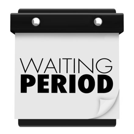Waiting period for varicose vein treatment