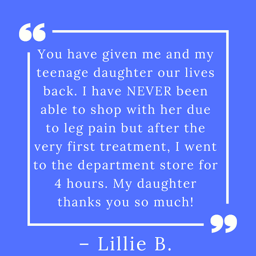 Varicose Veins Testimonial
